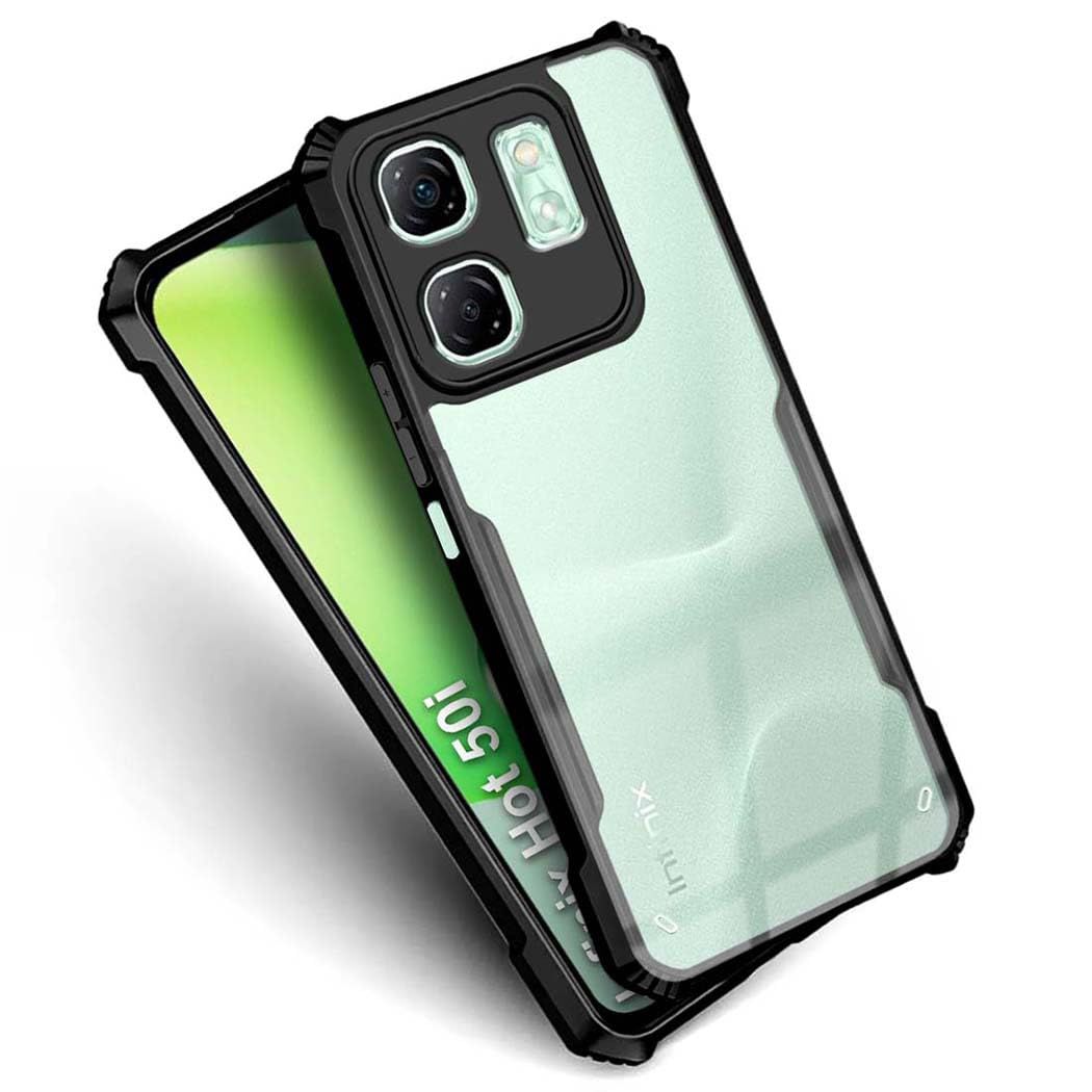 Infinix Hot 50i & Smart 9 Clear TPU Phone Case Unisex - Ipaky 