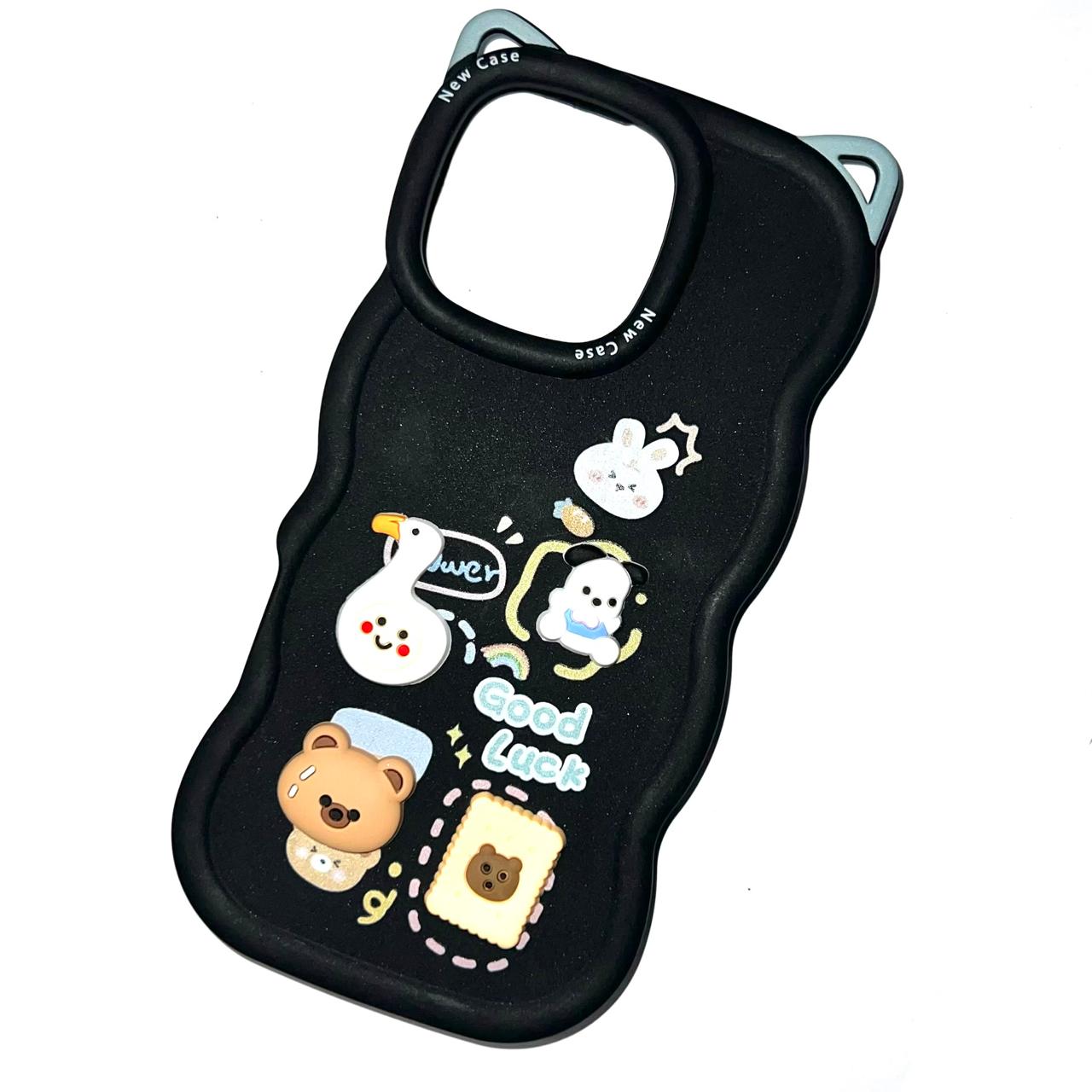 Iphone 16 Pro Max Doll Silicone  Case - Silicon (Other)