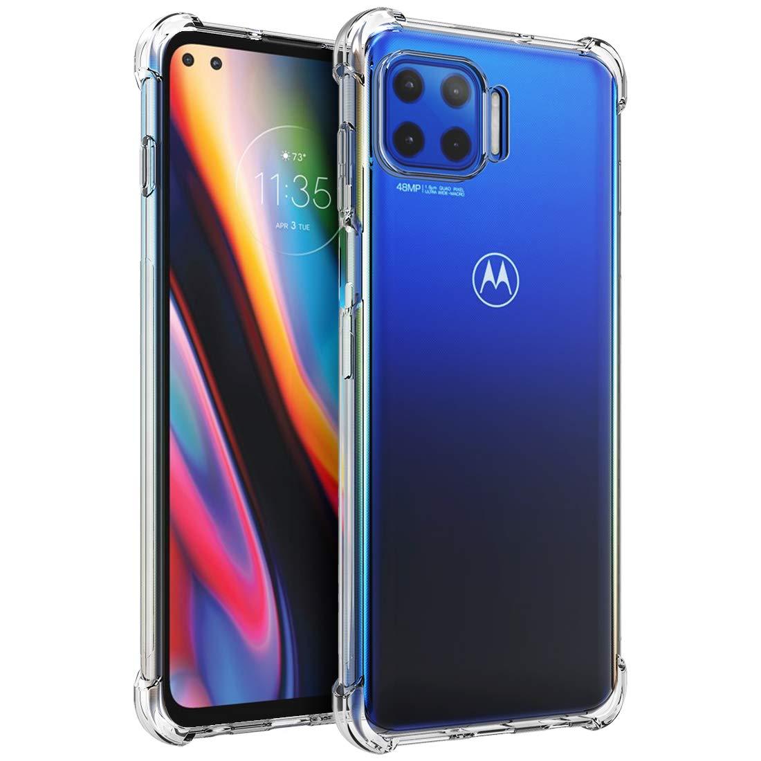 Moto One 5G/ moto G 5G Plus Clear Transparent TPU Silicon Cover - Other