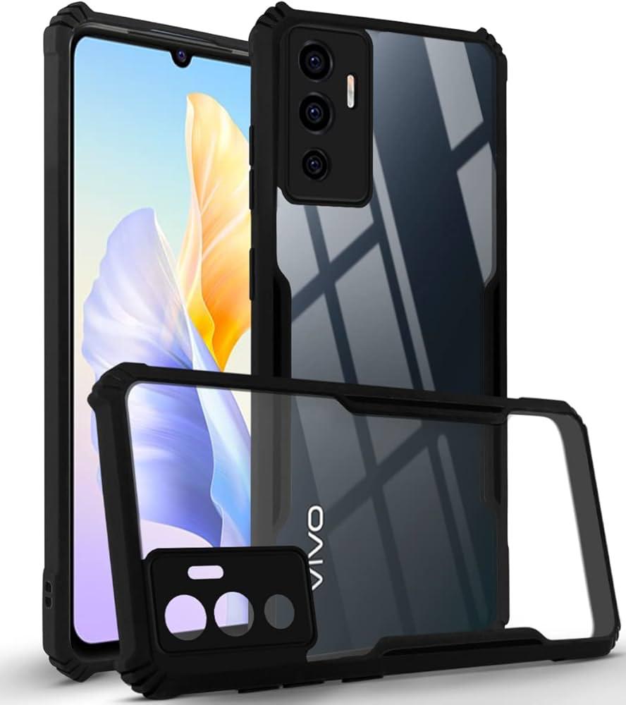 Vivo V23E Y75 S10E Transparent Back Case - Ipaky (Other)