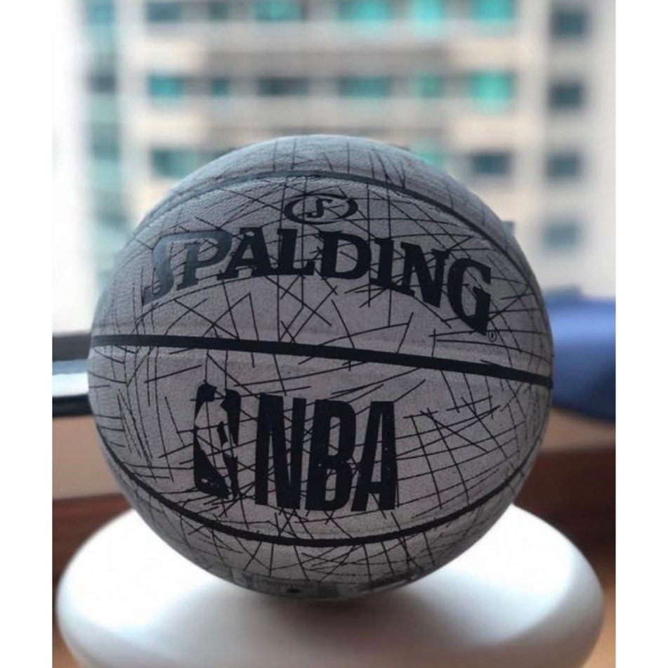 Spalding Reflective Grey Basketball