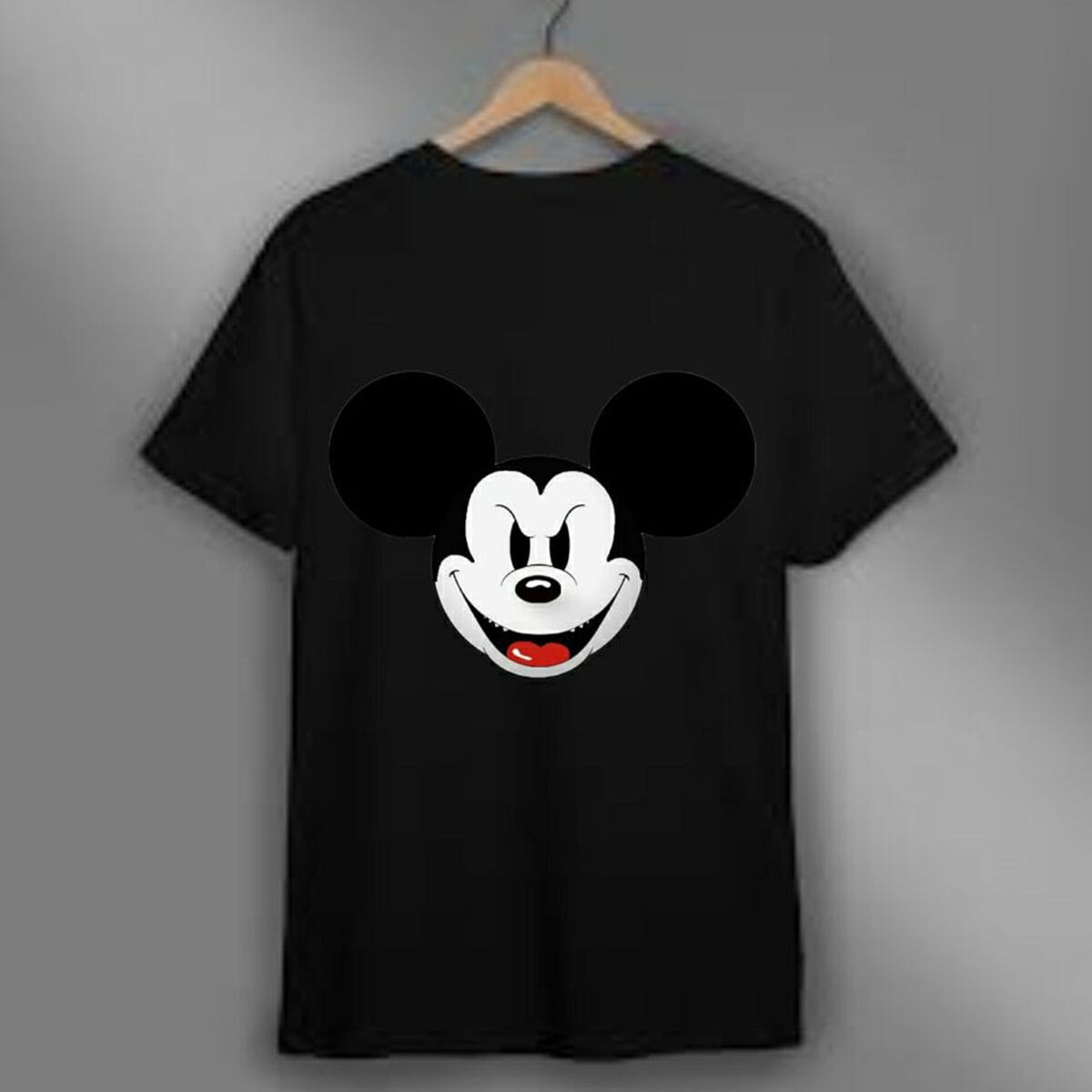 Devil Good Mickey Mouse T-Shirt For Men
