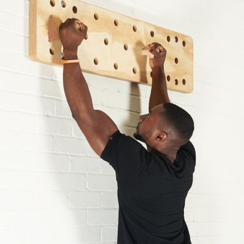 Athlete Climbing Peg Board 4ft