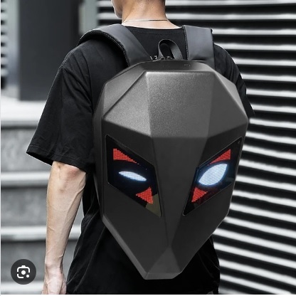 App Support Akshay Kumar Knight Led Backpack For Men