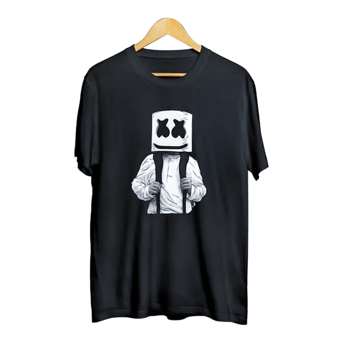 Black & White Marshmello Tshirt 2pc For Men