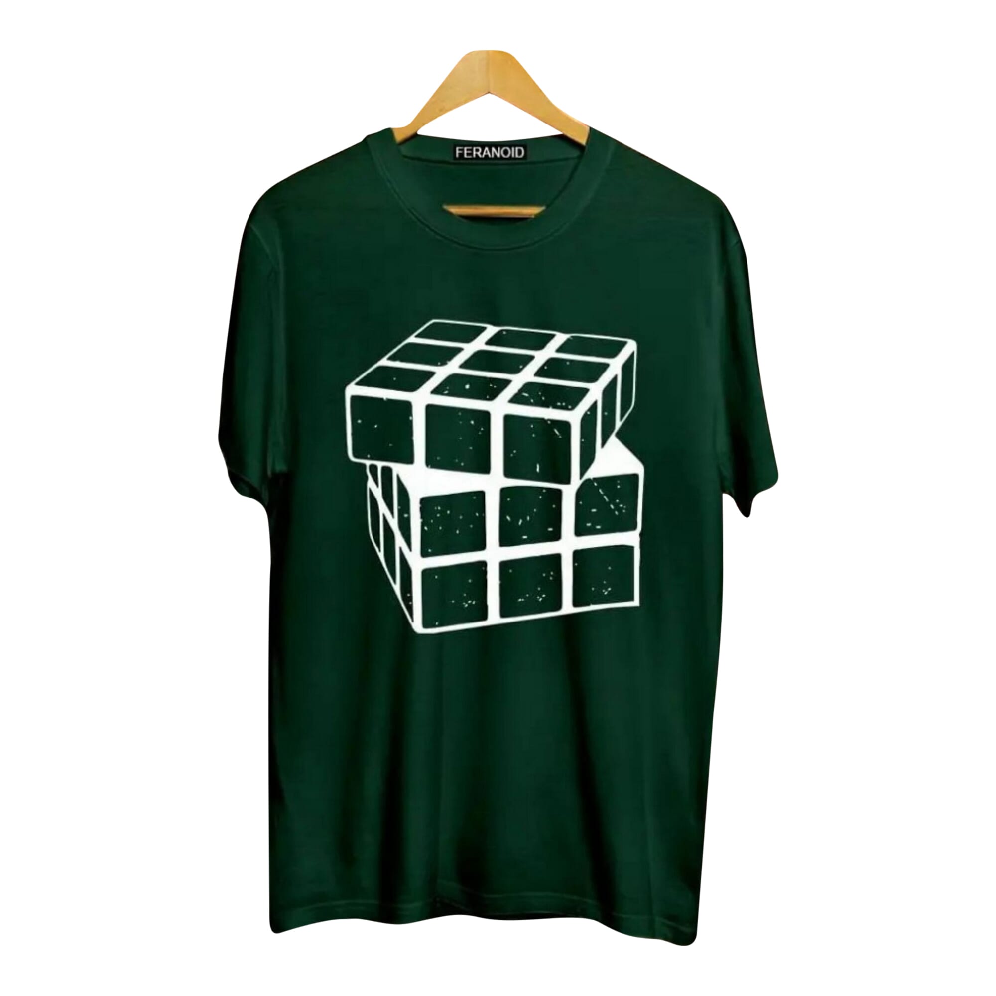 Rubiks Cube Print Tshirt 2pc For Men