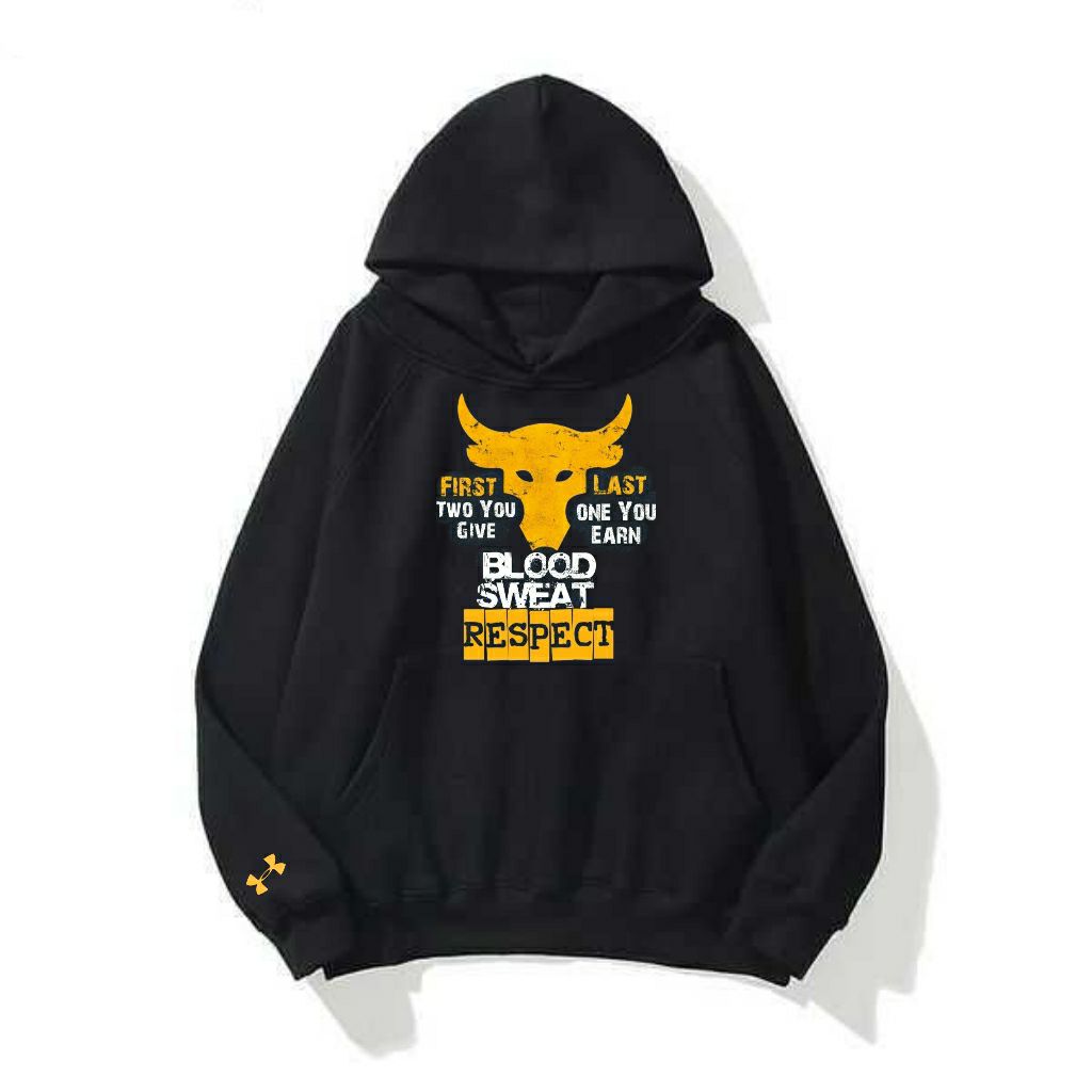  Unisex Blood Sweat Respect Hoodie