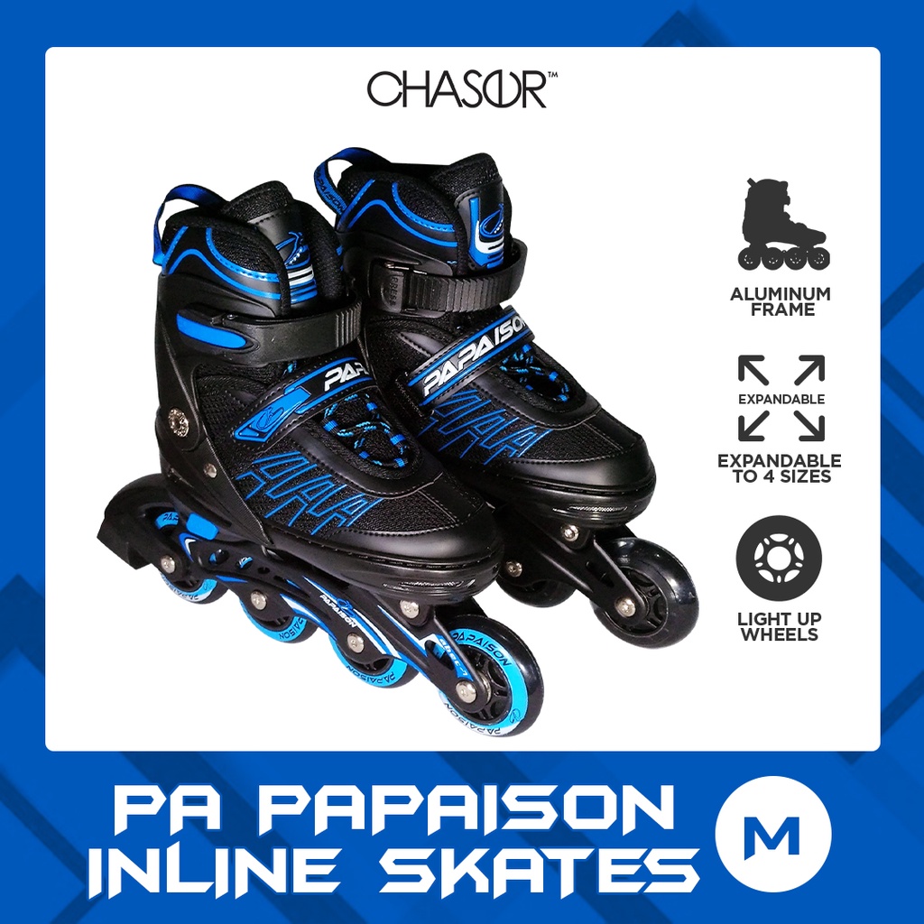 Papaiason Skates Blades With Safety Gears For Boys