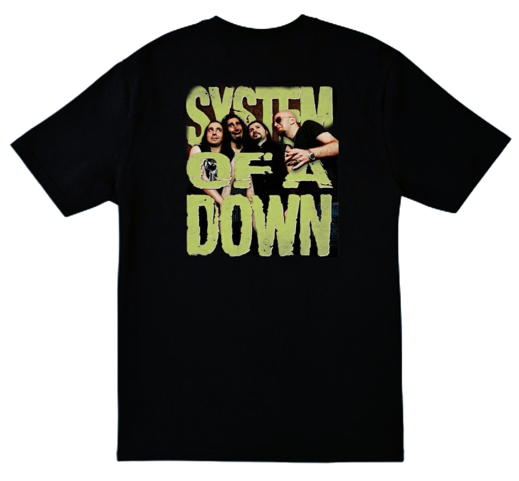 Metal Head System Of A Down T-Shirt For Men