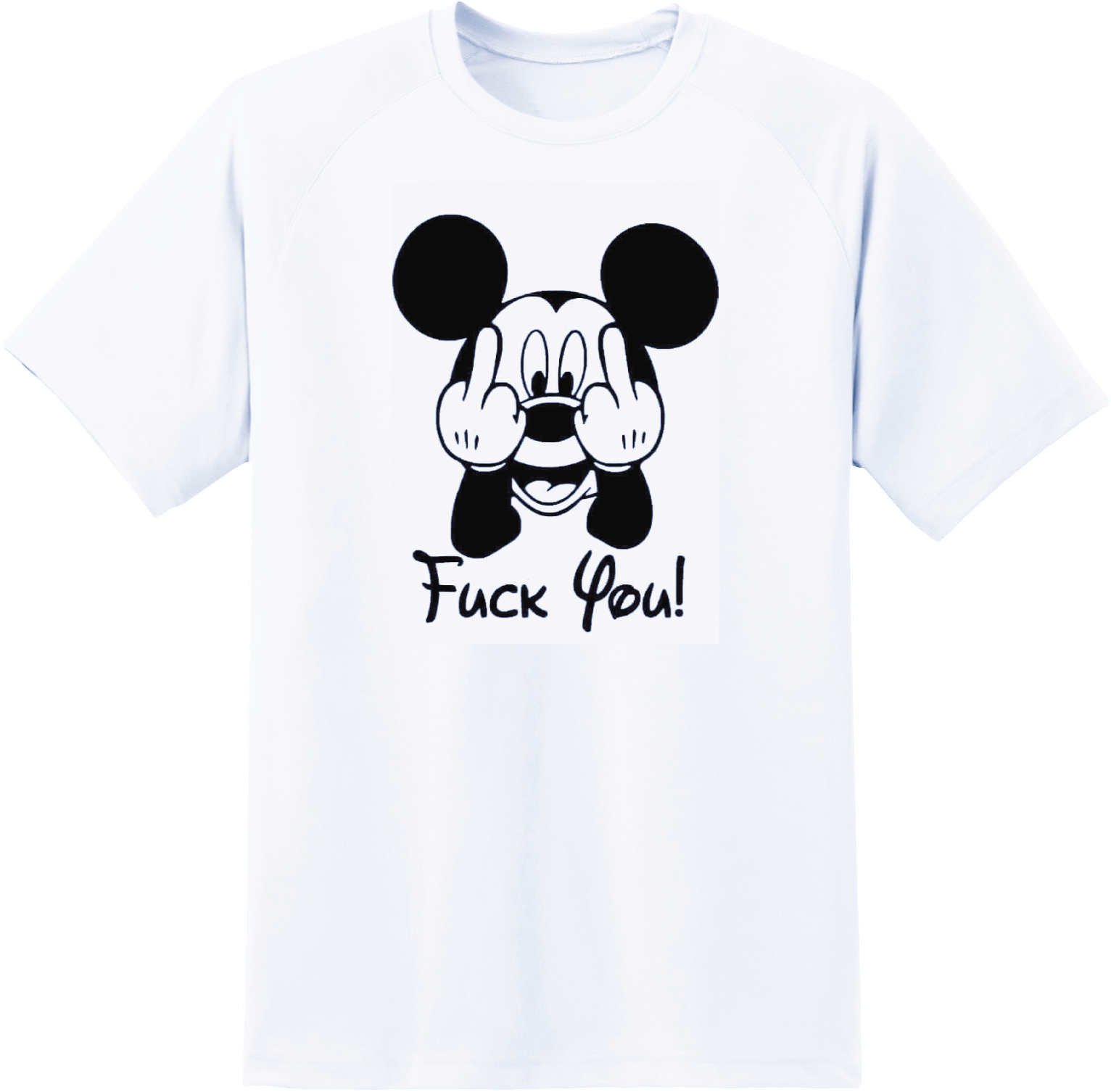 Mikky Mouse White Tshirt For Men