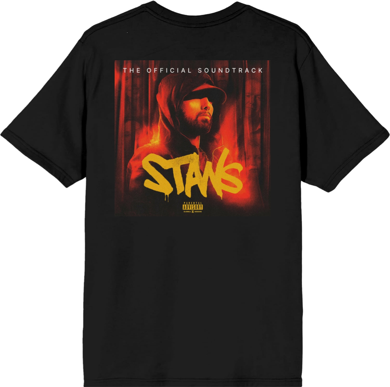 Eminem Stans Black And White Tshirt For Men