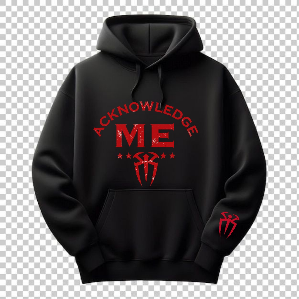 Roman Reigns Acknowledge Me Hoodie Set For Men