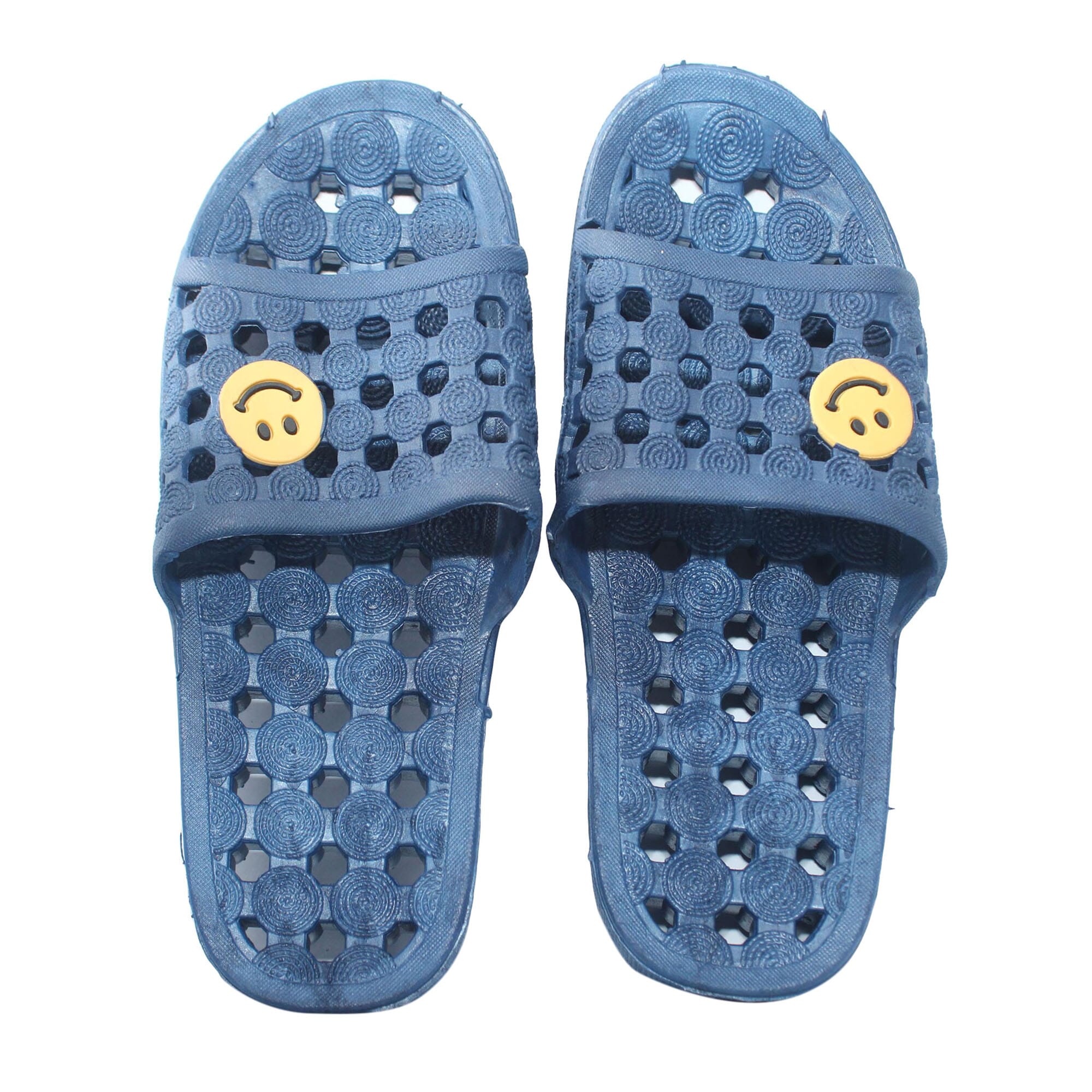 Blue Bathroom Rubber Silpers For Men