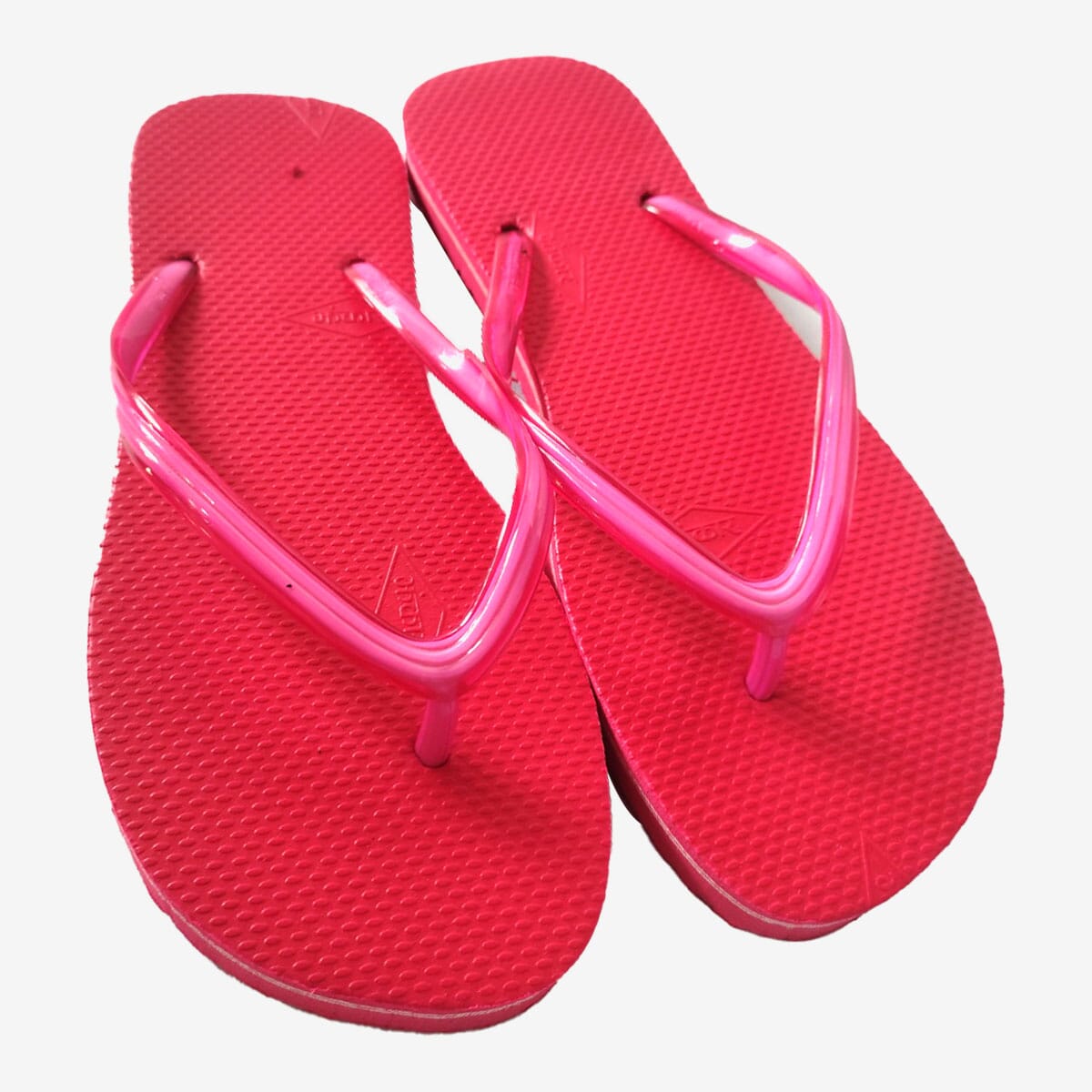 Red Jhankar Rubber House Slipper For Women (Size - EU: 42)