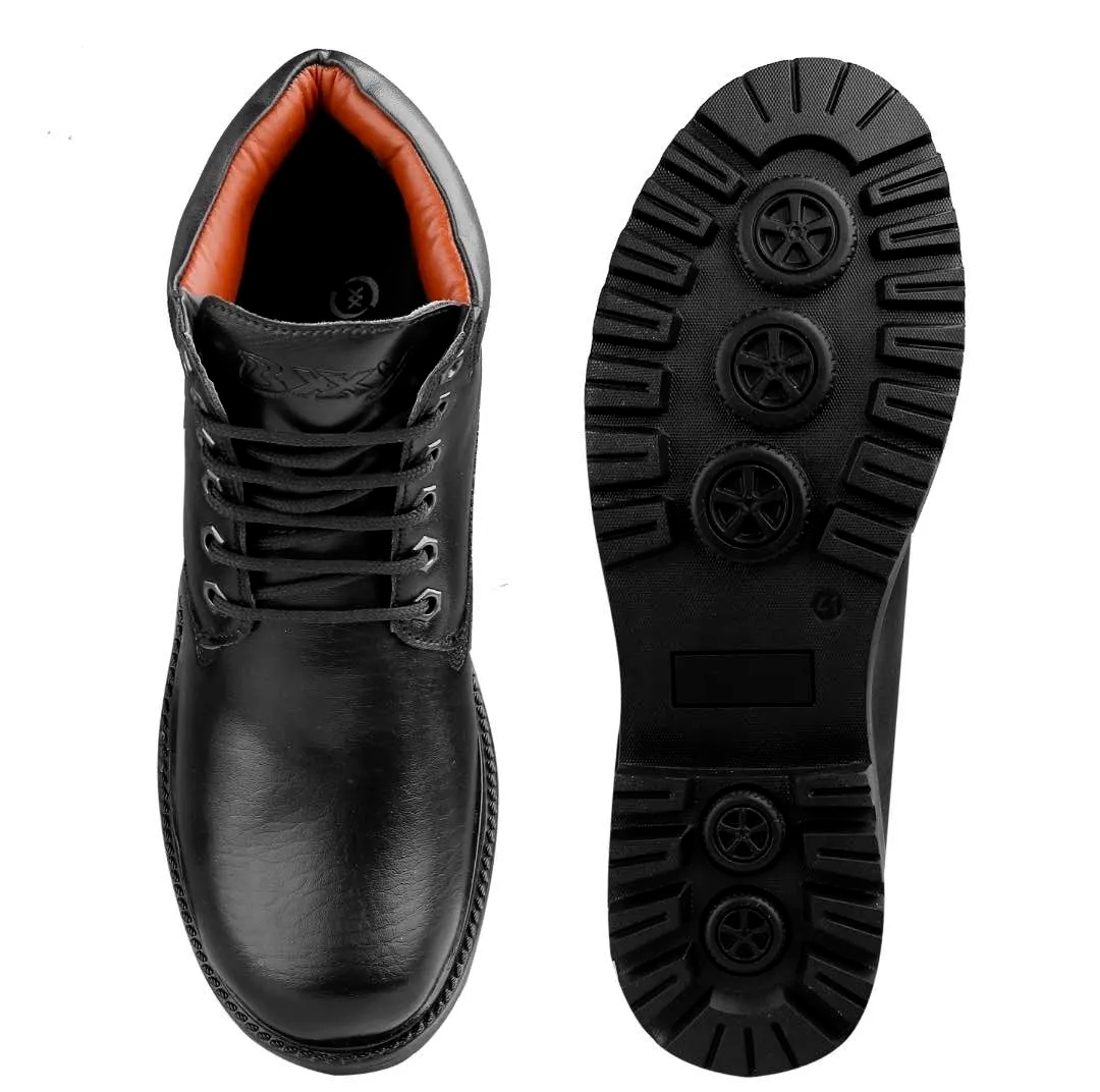 Black Color New Martin Boots For Men