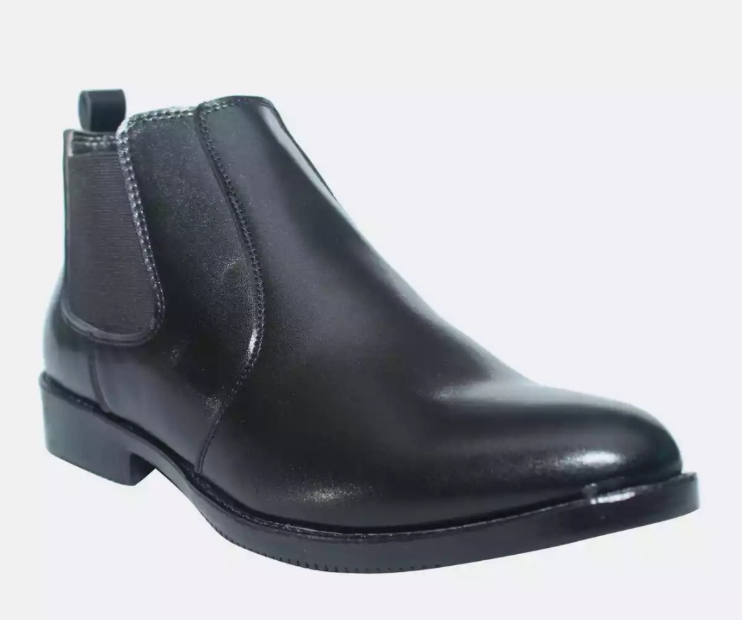 Caliboot Black Ankle Boots For Men
