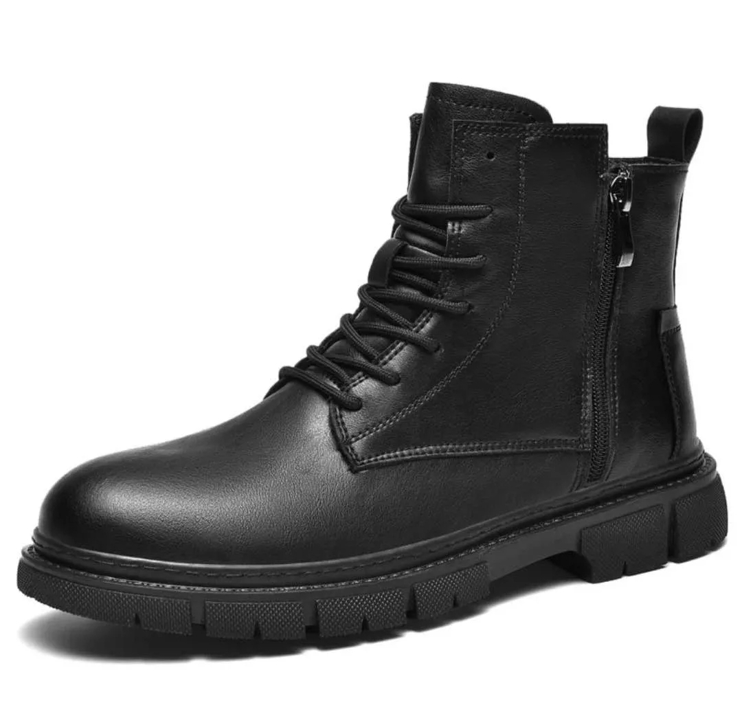 Martin Boots For Men - Black 