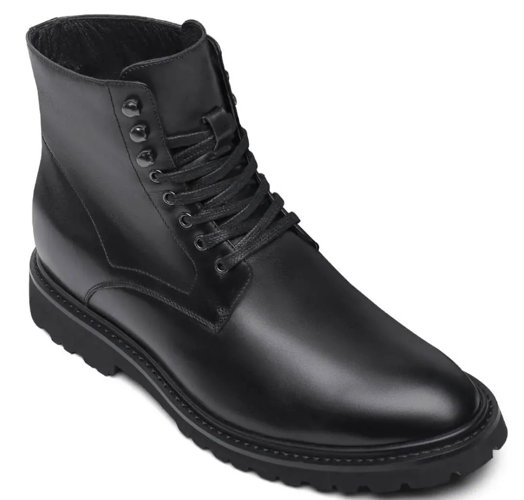 Black Color Martin Boots For Men