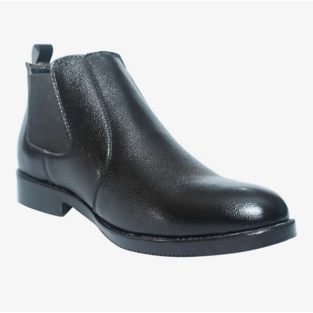 Black Premium Ankle Boots For Men
