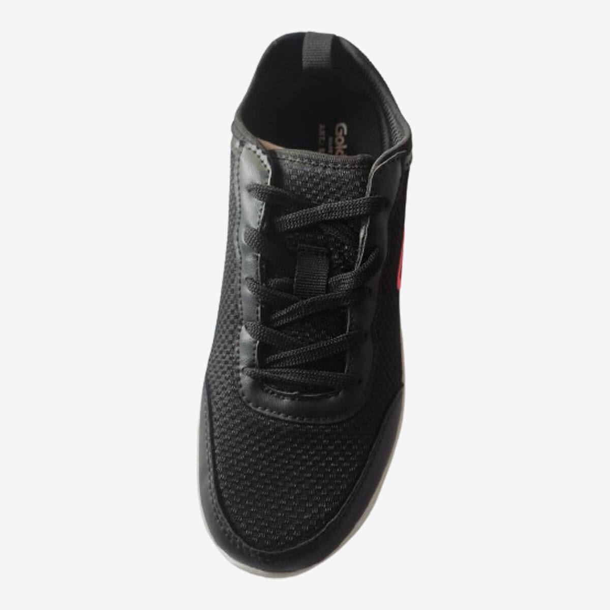 Black Goldstar Sports Shoes For Men