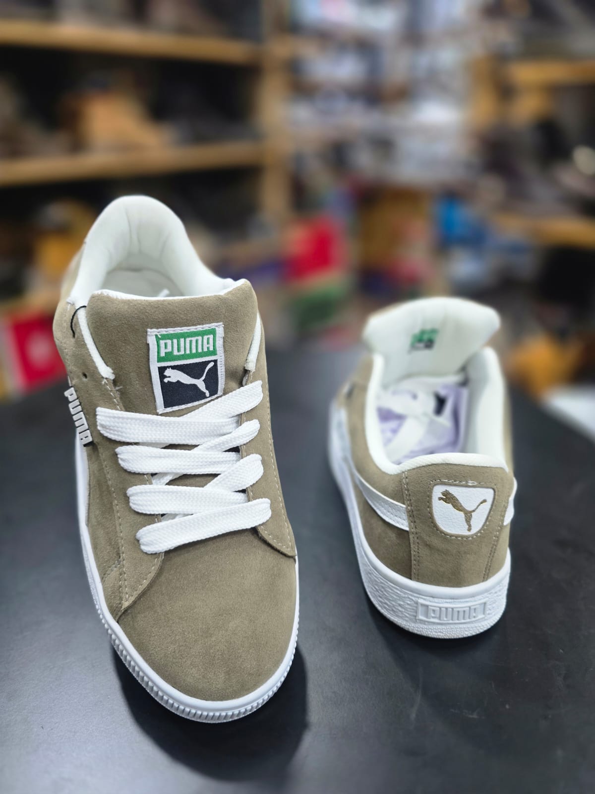 Unisex Suede Finish Sneakers 
