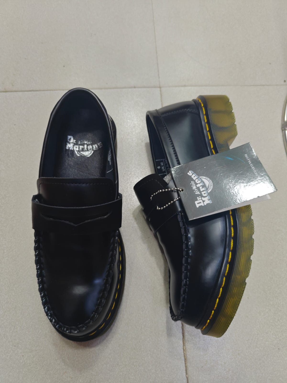 Black Casual Dr Martens Shoes For Men
