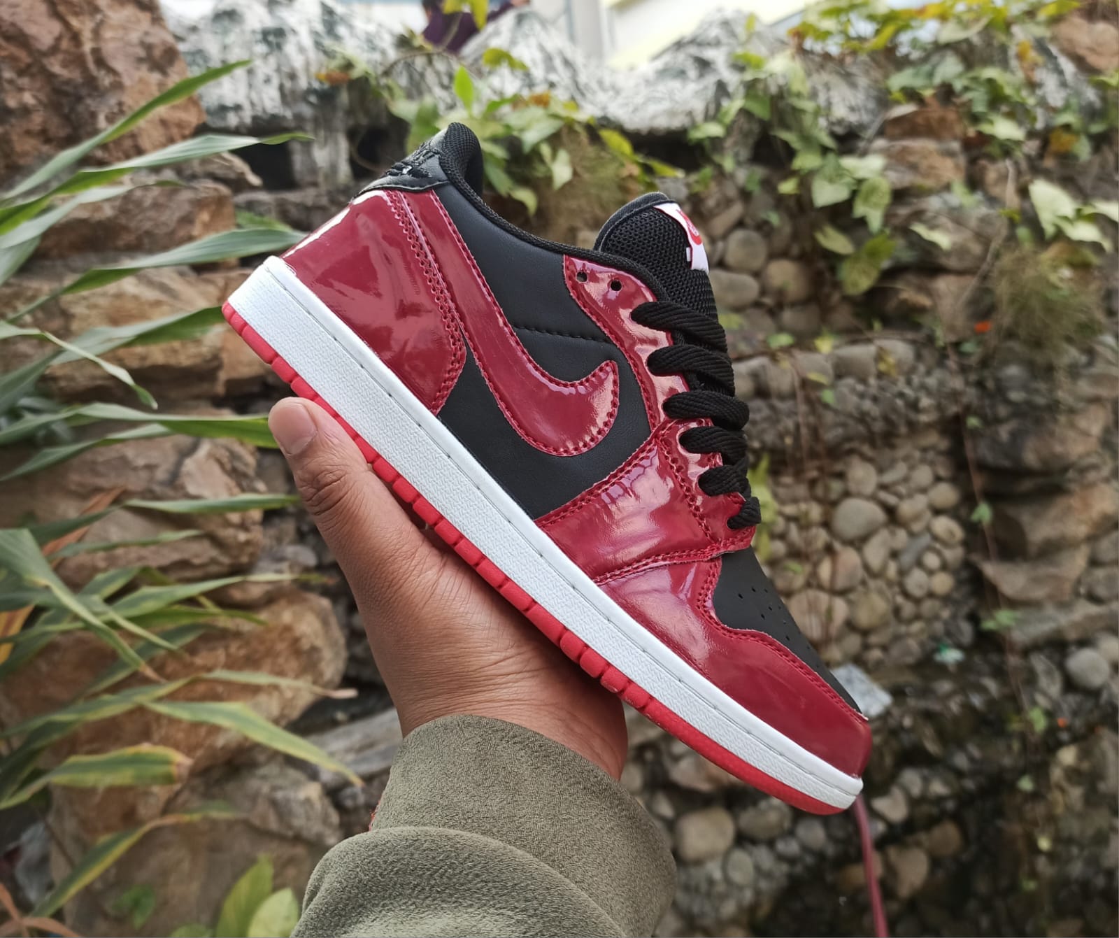 SB Dunk Red Sneakers For Men
