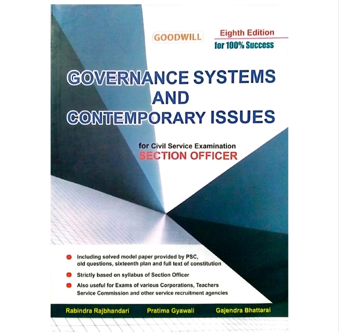 Governance Systems & Contemporary Issues – Section Officer 2nd & 3rd Paper 2026/27
