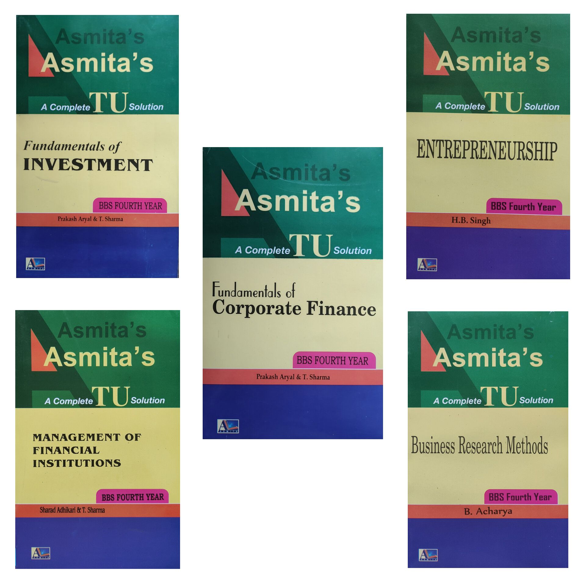 Asmita's TU BBS 4th Year Finance Solution Set – English Medium 2083 Edition