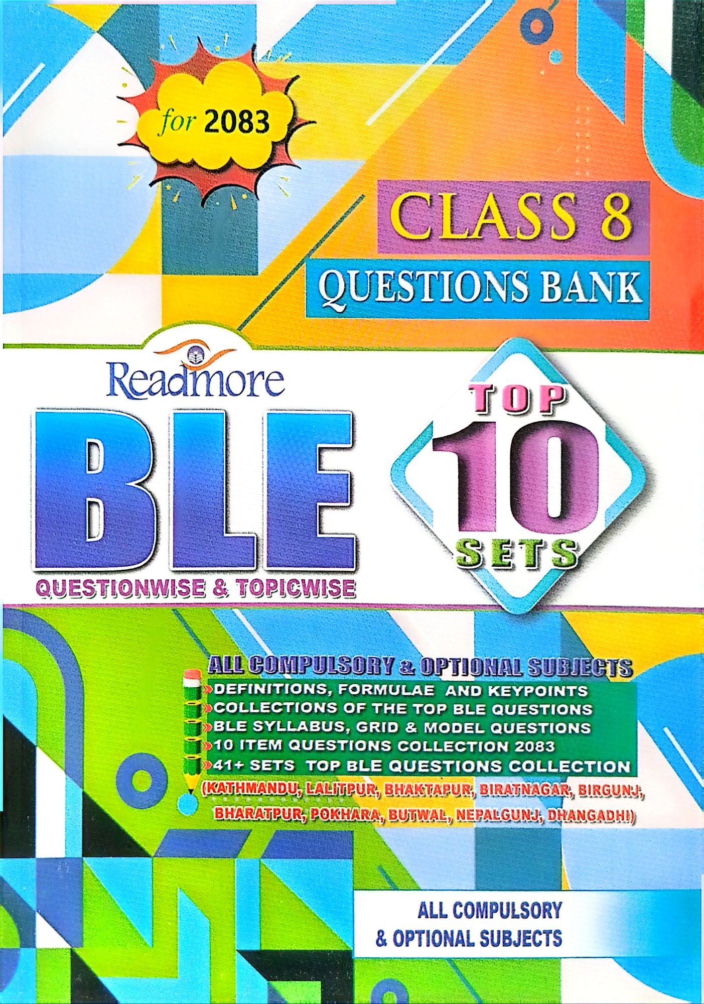 Readmore's Class 8 BLE Old Is Gold – 10 Sets 2083 Edition
