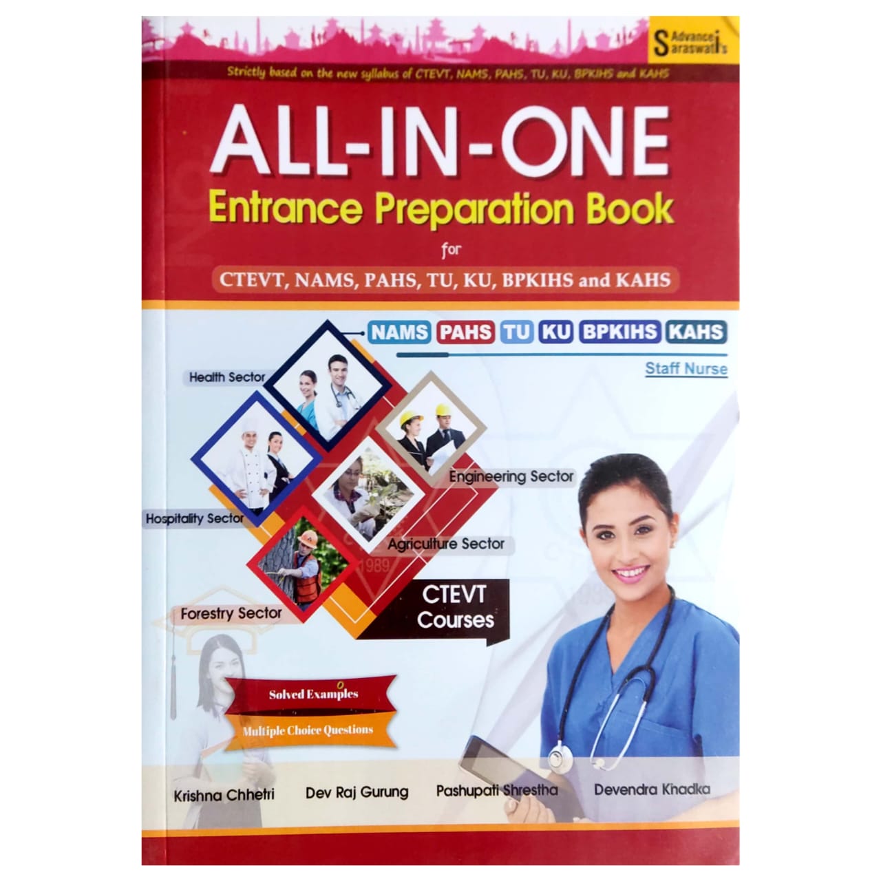 All In One CTEVT Entrance Preparation Book – Health, Engineering & Agriculture Sectors