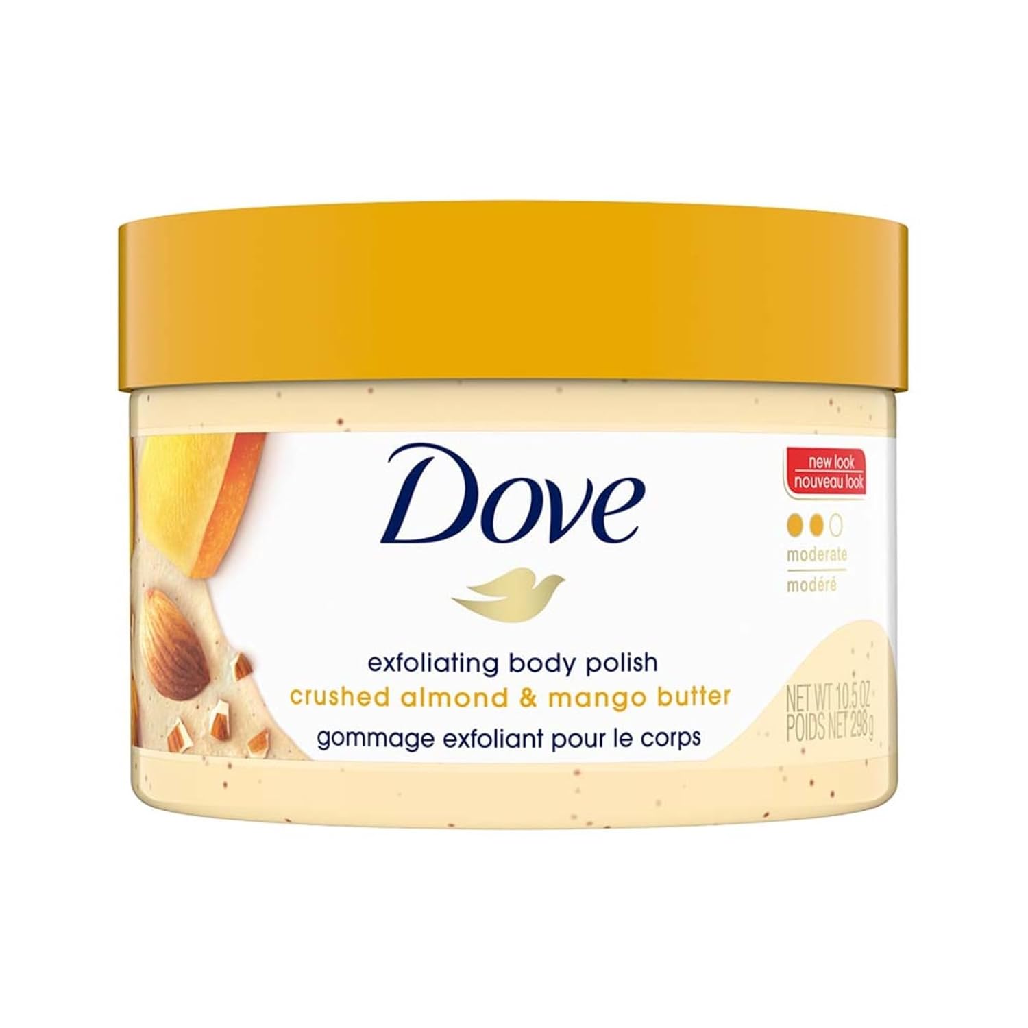 Dove Crushed Almond Mango Butter Exfoliating Body Polish 298g
