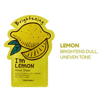 Tonymoly I’m Lemon Brightening Face Sheet Mask