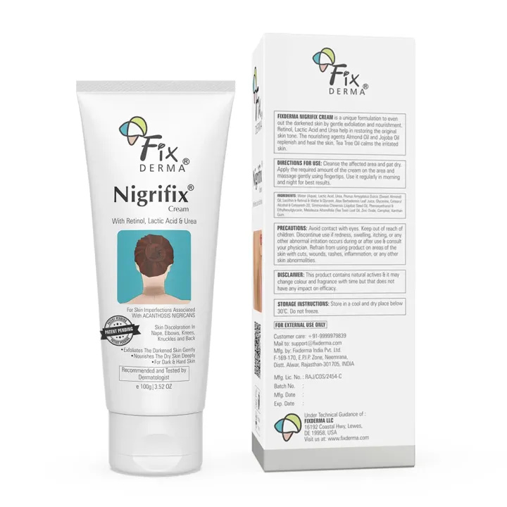 Fixderma Nigrifix Lactic Acid Retinol Cream 100g