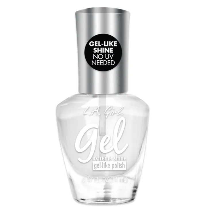 L.A. Girl Gel Extrime Shine Gel-Like -Polish- Clear 14ml