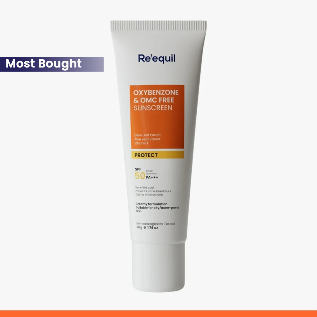 Reequil Oxybenzone Free SPF 50 Sunscreen 50g
