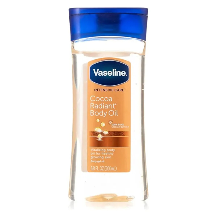 Vaseline Intensive Care Cocoa Radiant Body Gel Oil 200ml