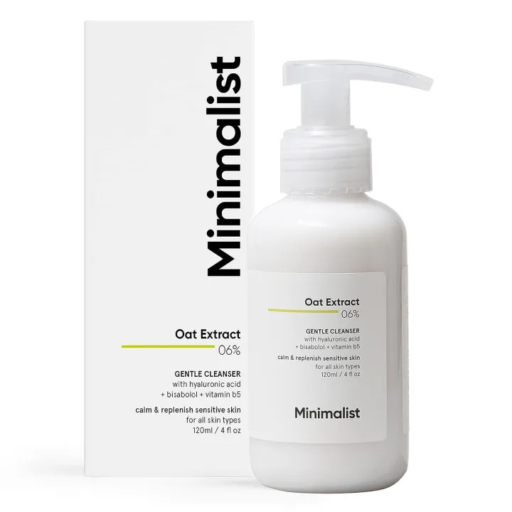 Minimalist 6% Oat Extract Gentle Cleanser 120ml