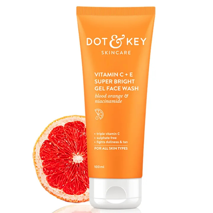 Dot & Key Vitamin C E Super Bright Gel Face Wash 100ml