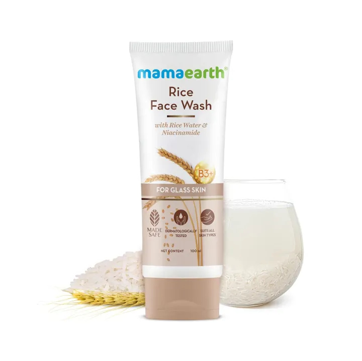 Mamaearth Rice Water Niacinamide Face Wash 100ml