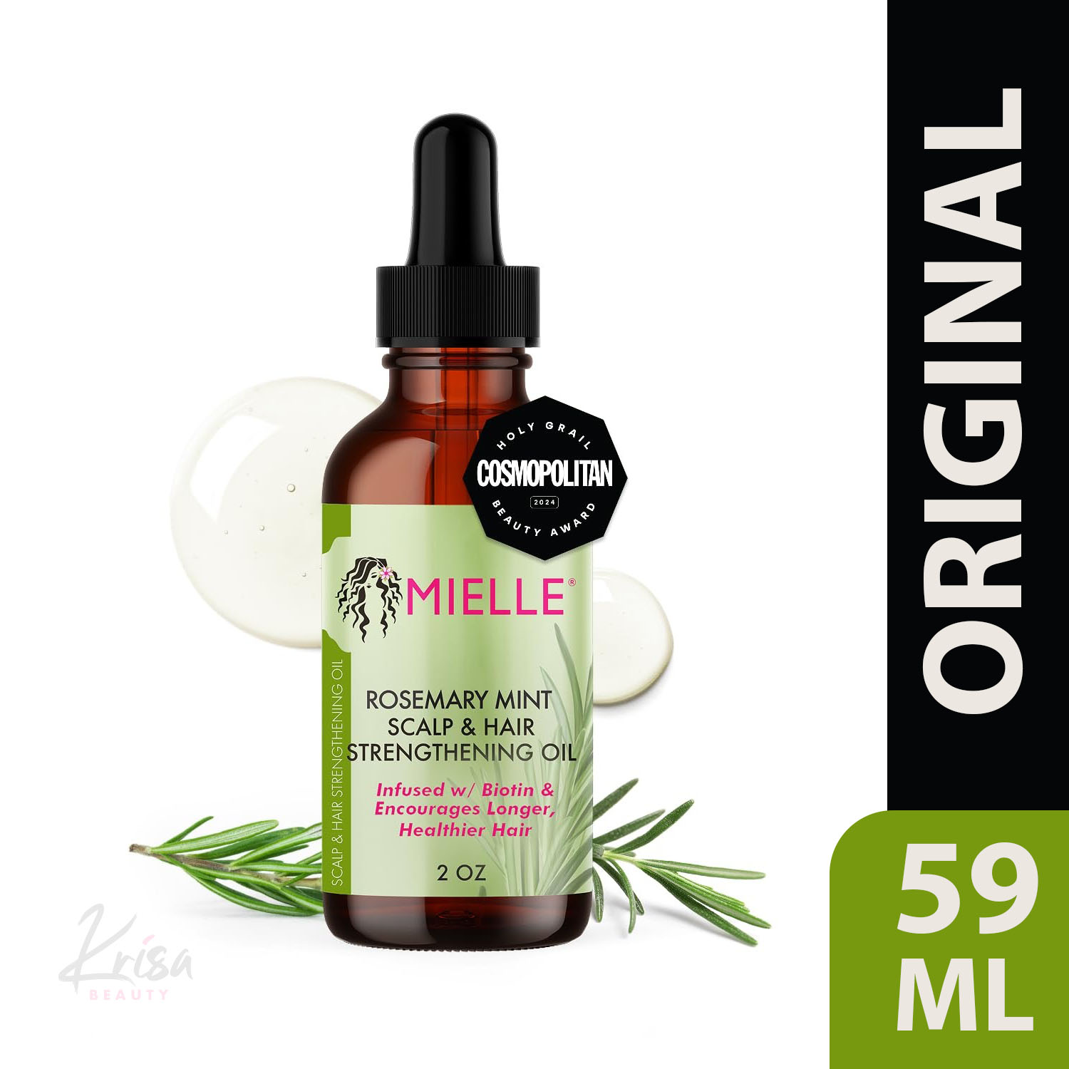 Mielle Rosemary Mint Scalp Hair Strengthening Oil 59ml