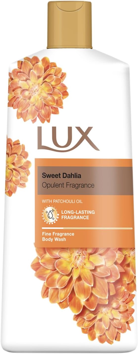LUX Sweet Dahlia Patchouli Oil Body Wash 600ml