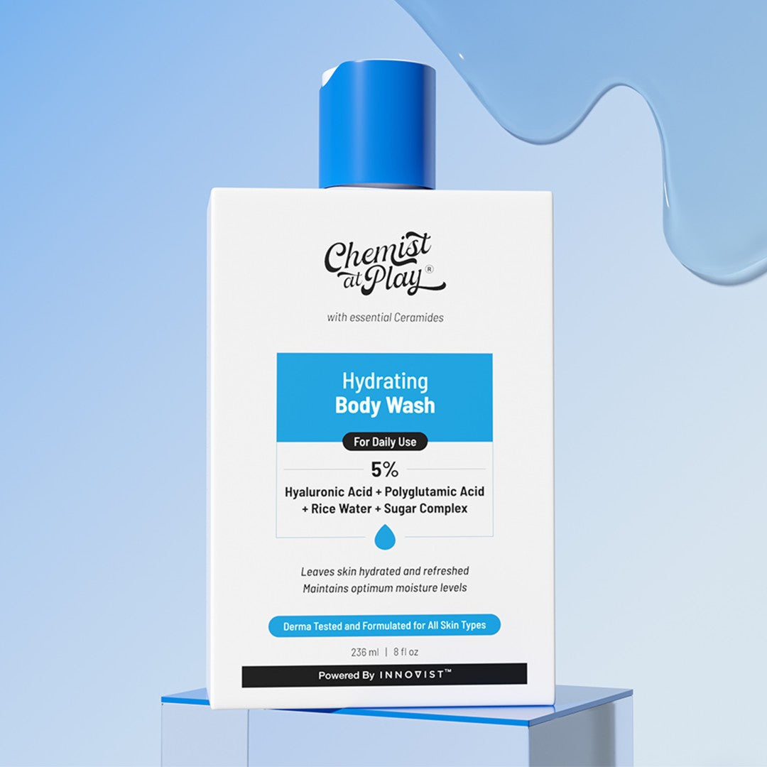 Chemist At Play Hyaluronic Acid Coconut Oil Hydrating Body Wash 236ml