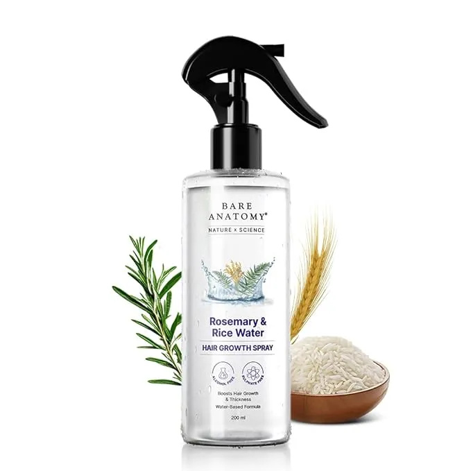 Bare Anatomy Rosemary Rice Water Hair Spray 200ml