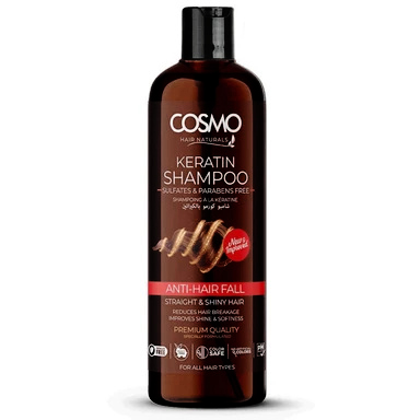 Cosmo Keratin Anti Hair Fall Shampoo 480ml