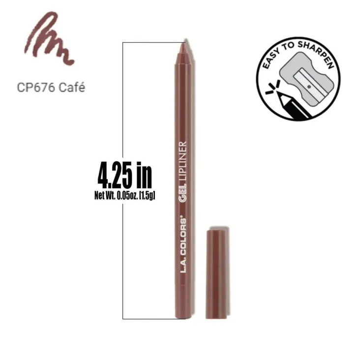 L.A. Colors Gel Lipliner - Cafe