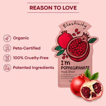 Tonymoly I’m Pomegranate Elasticity Face Sheet Mask