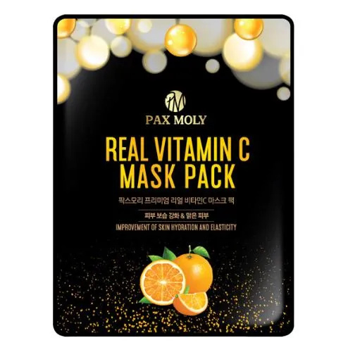 Pax Moly Real Vitamin C Face Mask 5 Pack 25ml