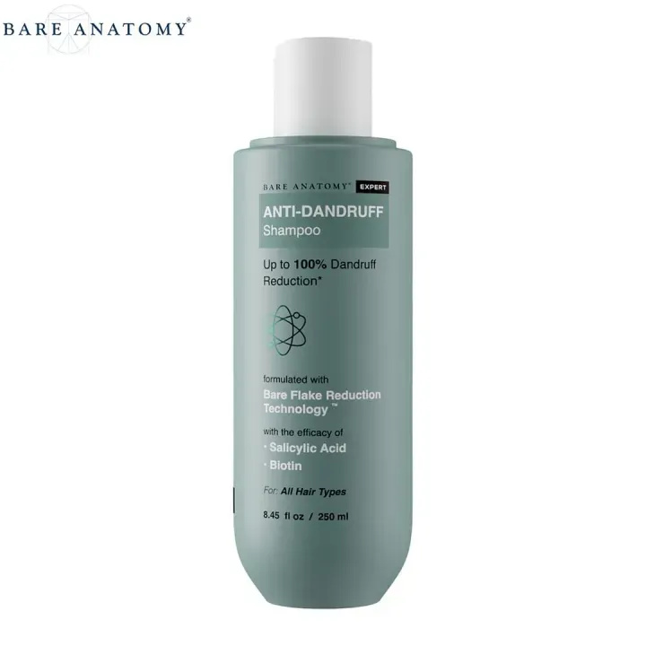 Bare Anatomy Salicylic Acid Biotin Anti Dandruff Shampoo 250ml
