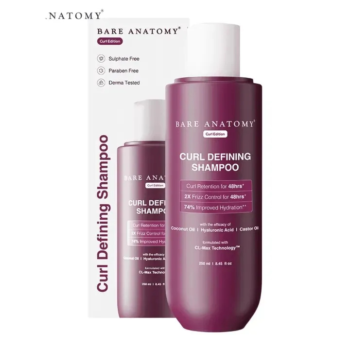 Bare Anatomy Coconut Hyaluronic Curl Defining Shampoo 250ml